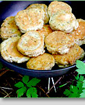 Garlic Pesto Fry Bread